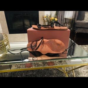 Via Spiga Lace Up Sandal